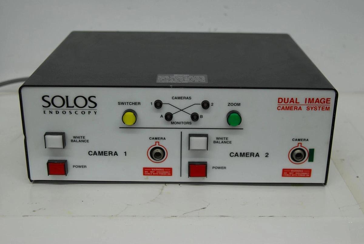 Used Solos Endoscopy GS-9490S NTSC Dual Image Camera System