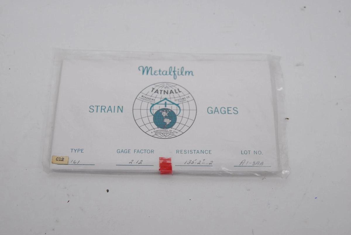 Used Budd Tatnall Metalfilm Strain Gages - READ DESCRIPTION - Lot of 7
