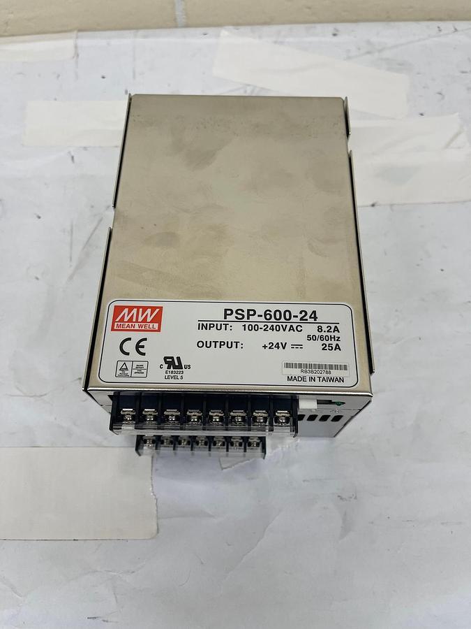 Used Mean Well PSP-600-24 Power Supply 6135275849956