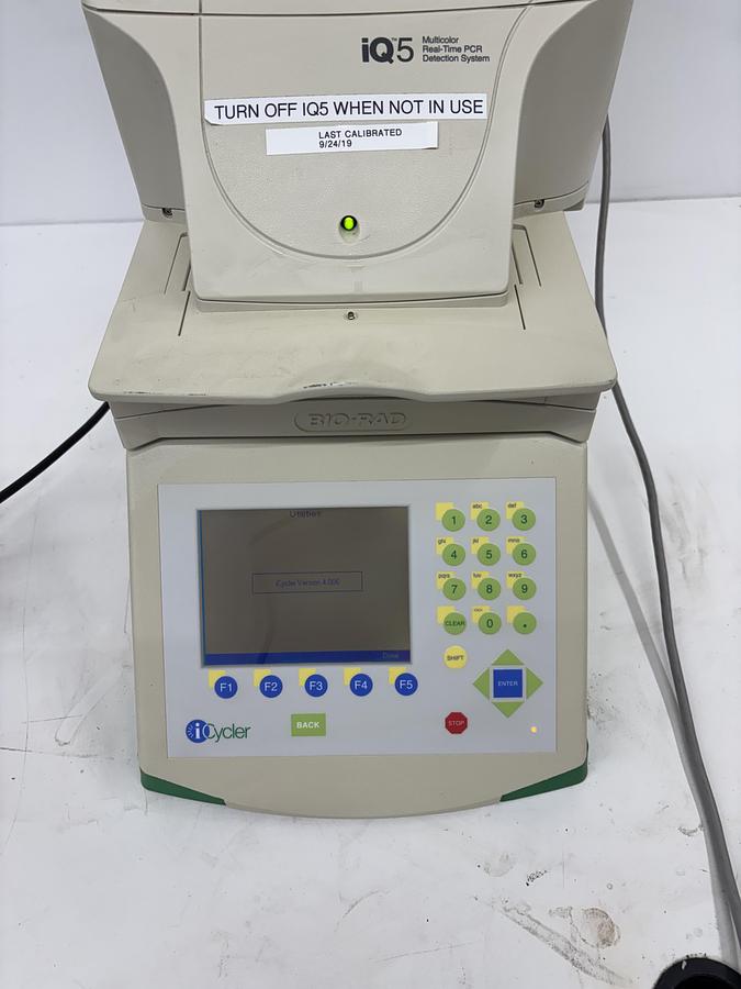 Used Bio Rad iCycler Thermal Cycler w/ iQ 5 Optical Module
