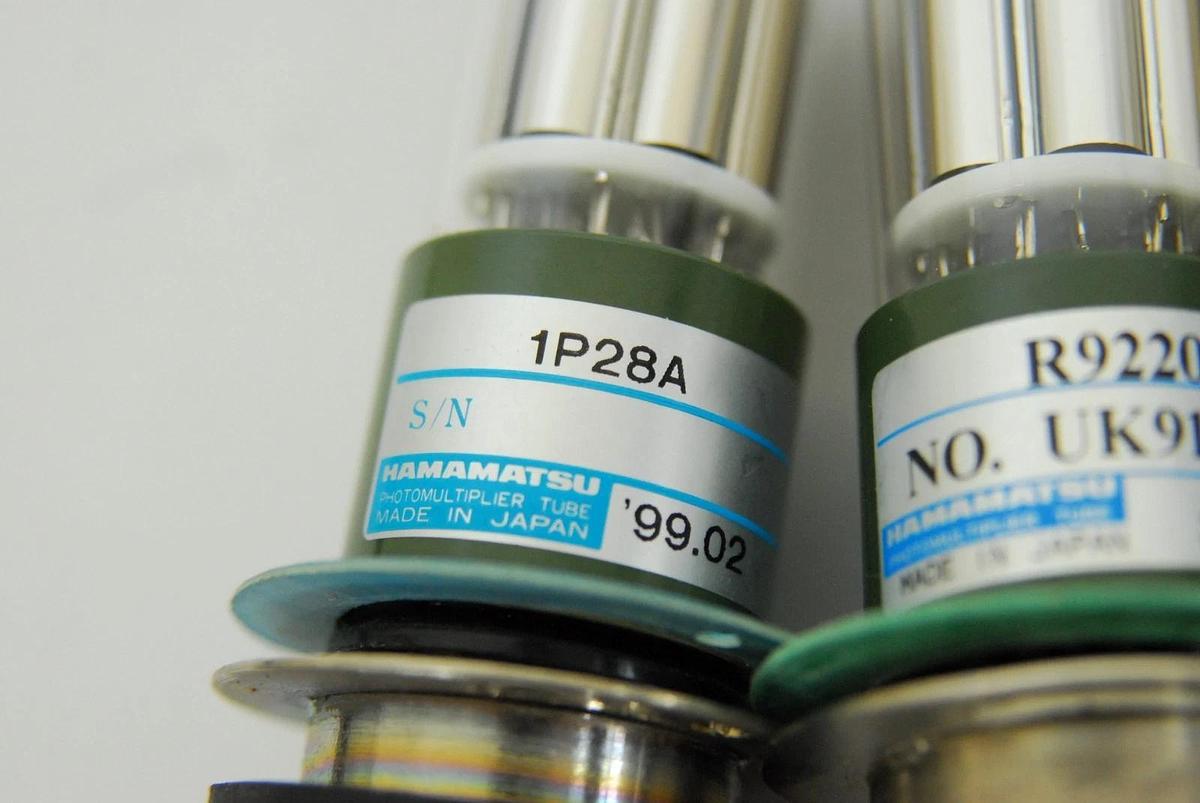 Used Hamamatsu Photomultiplier Tube W/ Sockets - Lot of 5