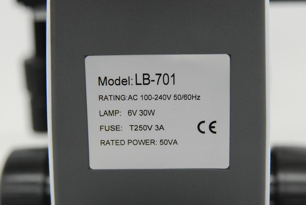 Used Labomed LB-701 Trinocular Upright Fluorescence Microscope W/ Infinite Plan Objectives, Filter Cubes