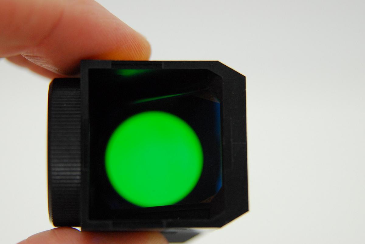 Used Nikon 96320 FITC C109568 Microscope Filter Cube (C-FL)