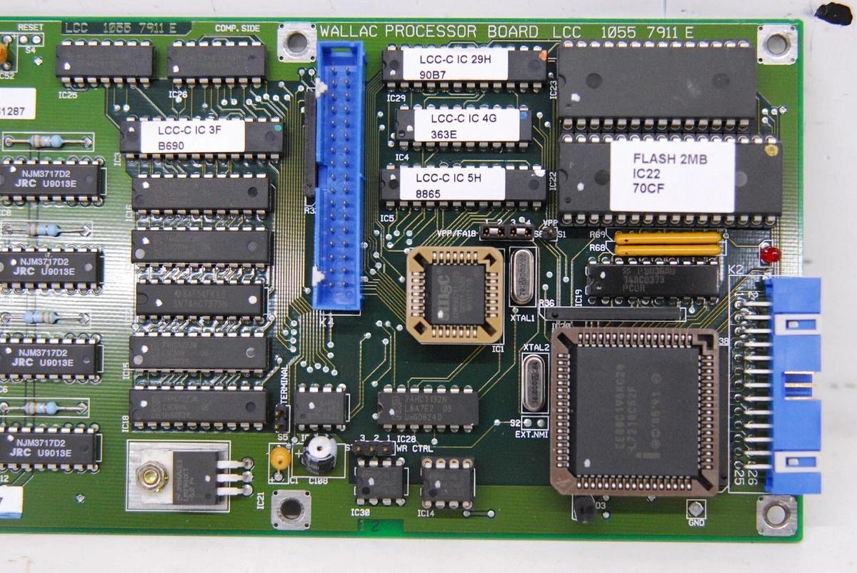 Used Wallac 1055 7911 E LCC-C Processor Board