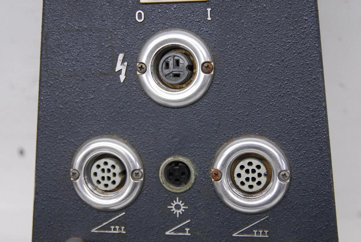 Used Carl Zeiss 305360 STATIVFUSS U OP-MI Power Control Panel