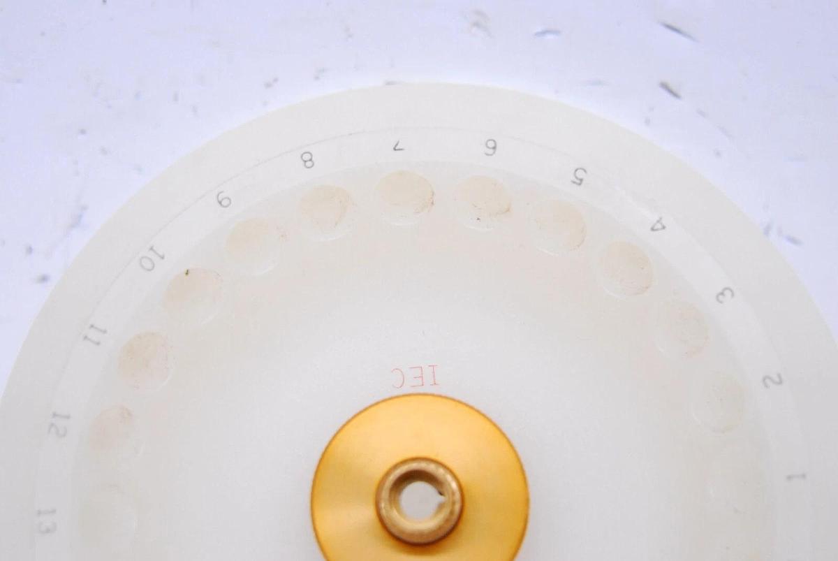 Used IEC 851 24 Slot Fixed Angle Rotor W/ Adapter