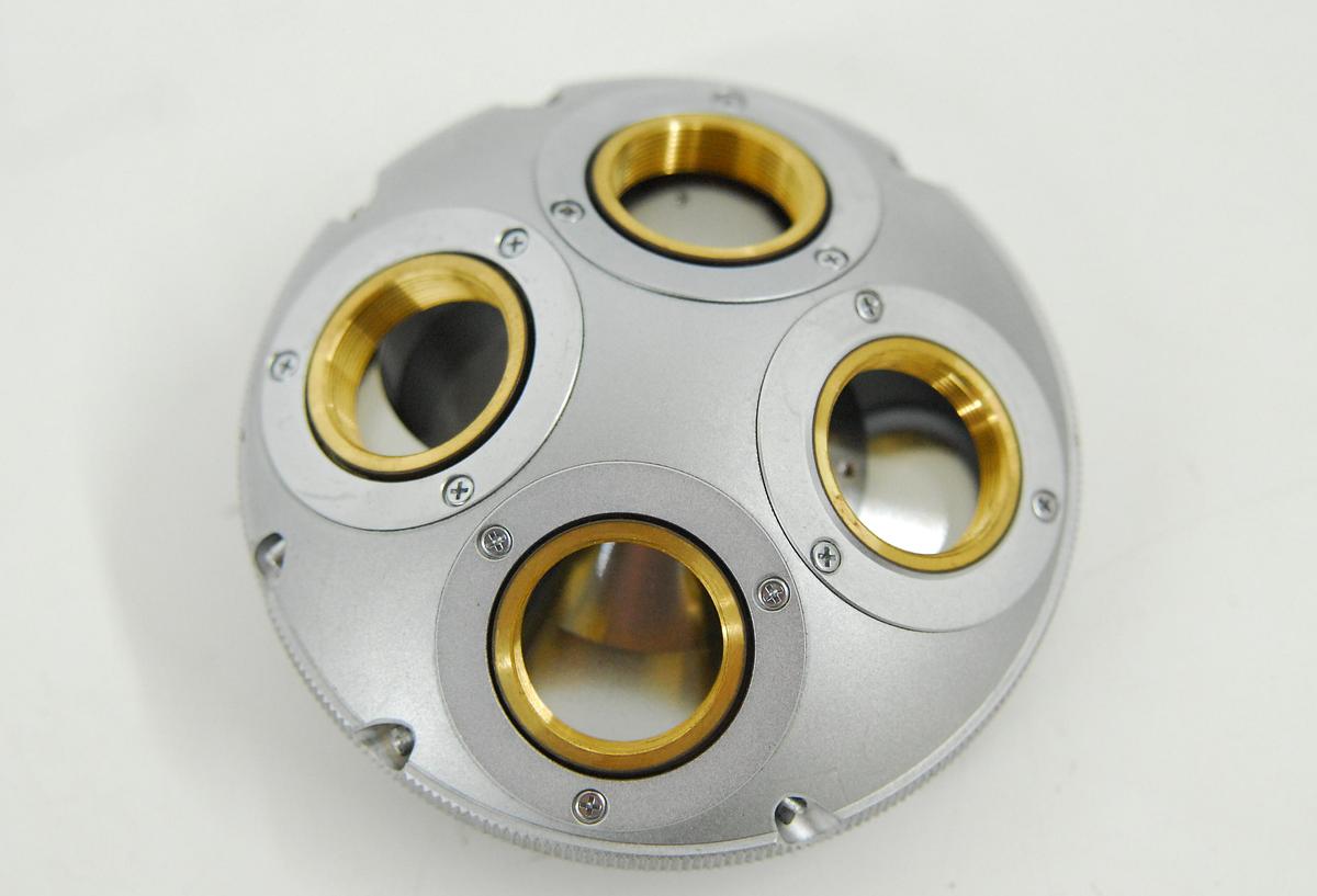 Used Olympus 4 Position POL Microscope Nosepiece RMS BH-2