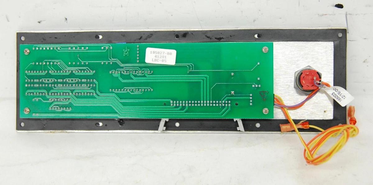 Used Forma Thermo Scientific 195027 Control Panel (CryoPlus 1, 2, 3, 4, 7400, 7402)