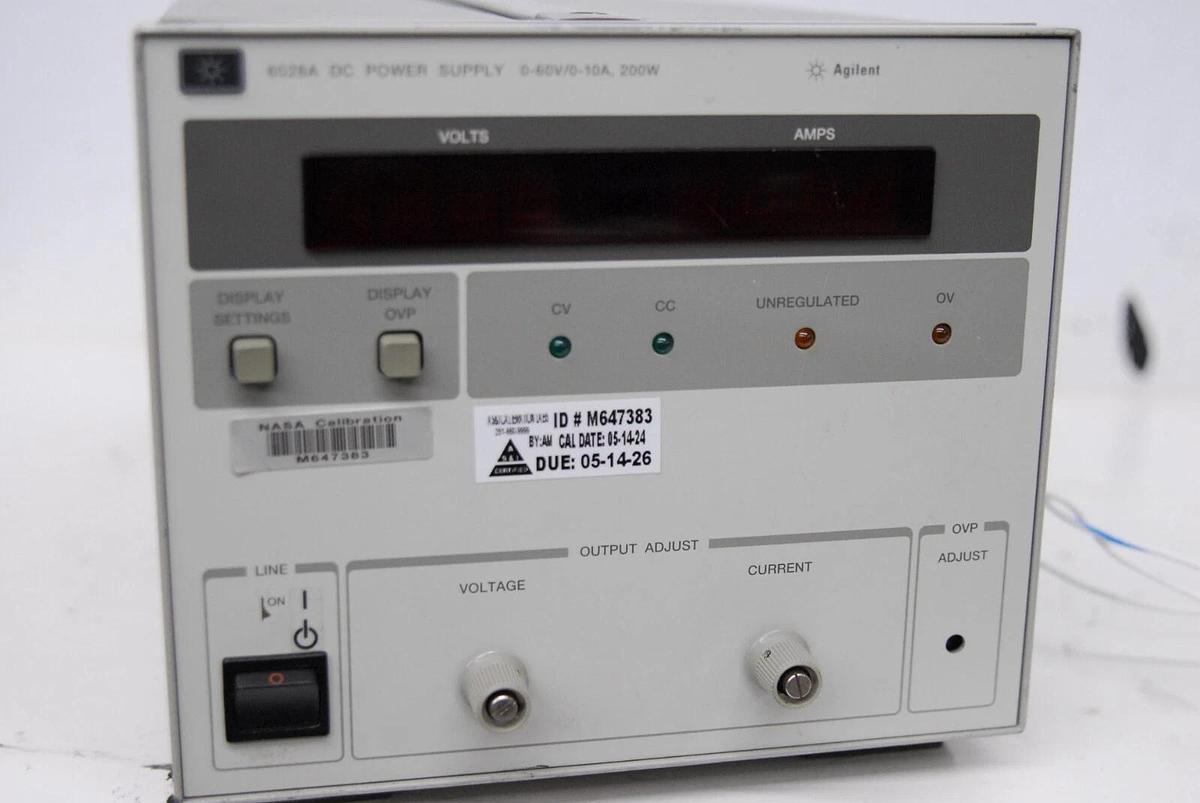 Used Agilent 6028A Autoranging DC Power Supply 0-60V 0-10A 200W