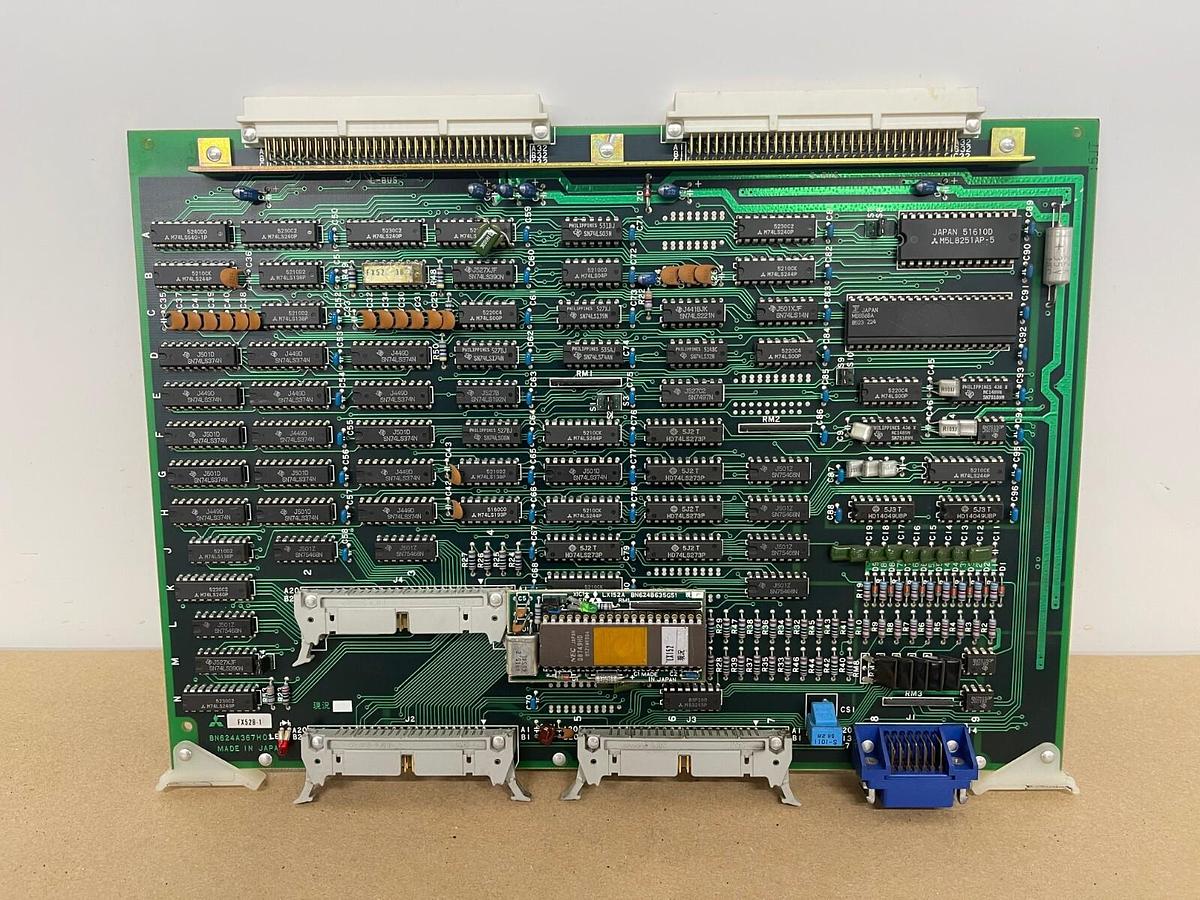 Used Mitsubishi BN624A367H03 Circuit Board FX52B-1 W/ BN624B635G51 LX152A (DWC200H)
