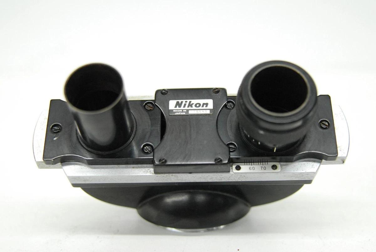 Used Vintage Nikon Binocular Microscope Head (48.5mm Dovetail)