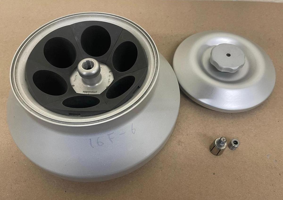 Used Eppendorf 16F6-38 Centrifuge Rotor 11000 rpm 6x85 mL