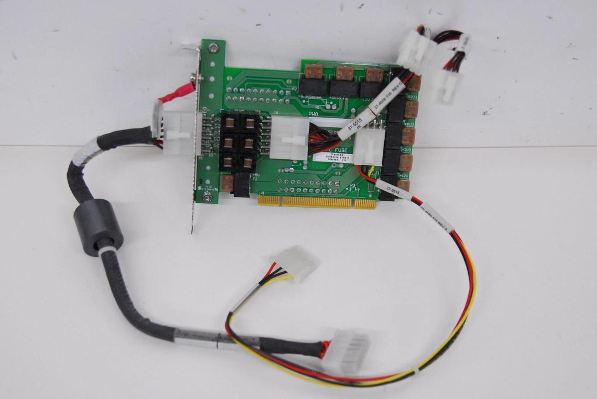 Used Vision BioSystems PWA PC FUSE 37.5515.E01 Fused Power Board - W/ Attached Cables