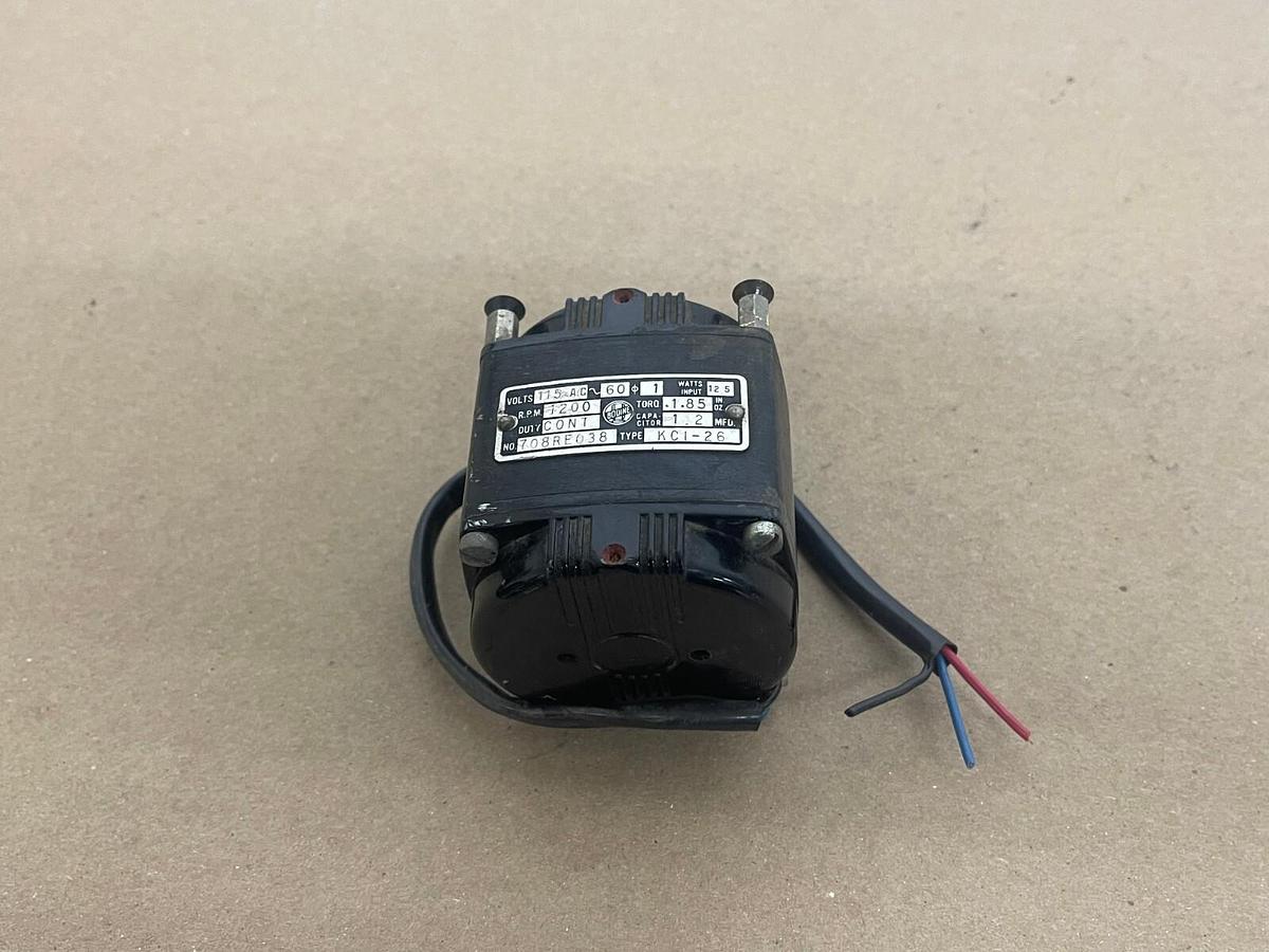 Used Bodine Electric Company KCI-26 Torque 1.85