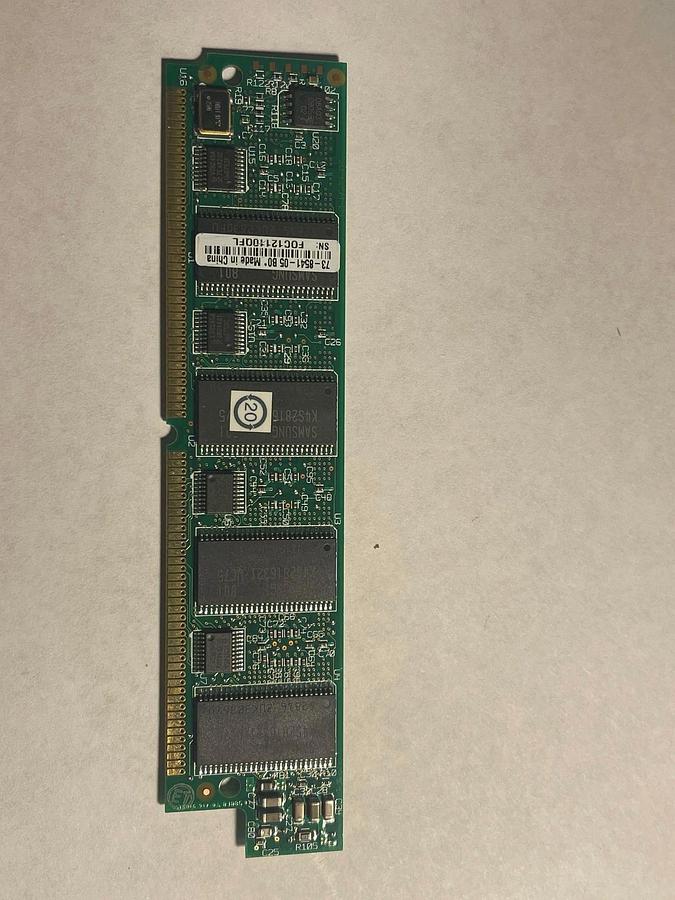 Used Cisco PVDM2-64 64-Channel Packet Voice/FaxDSP Module