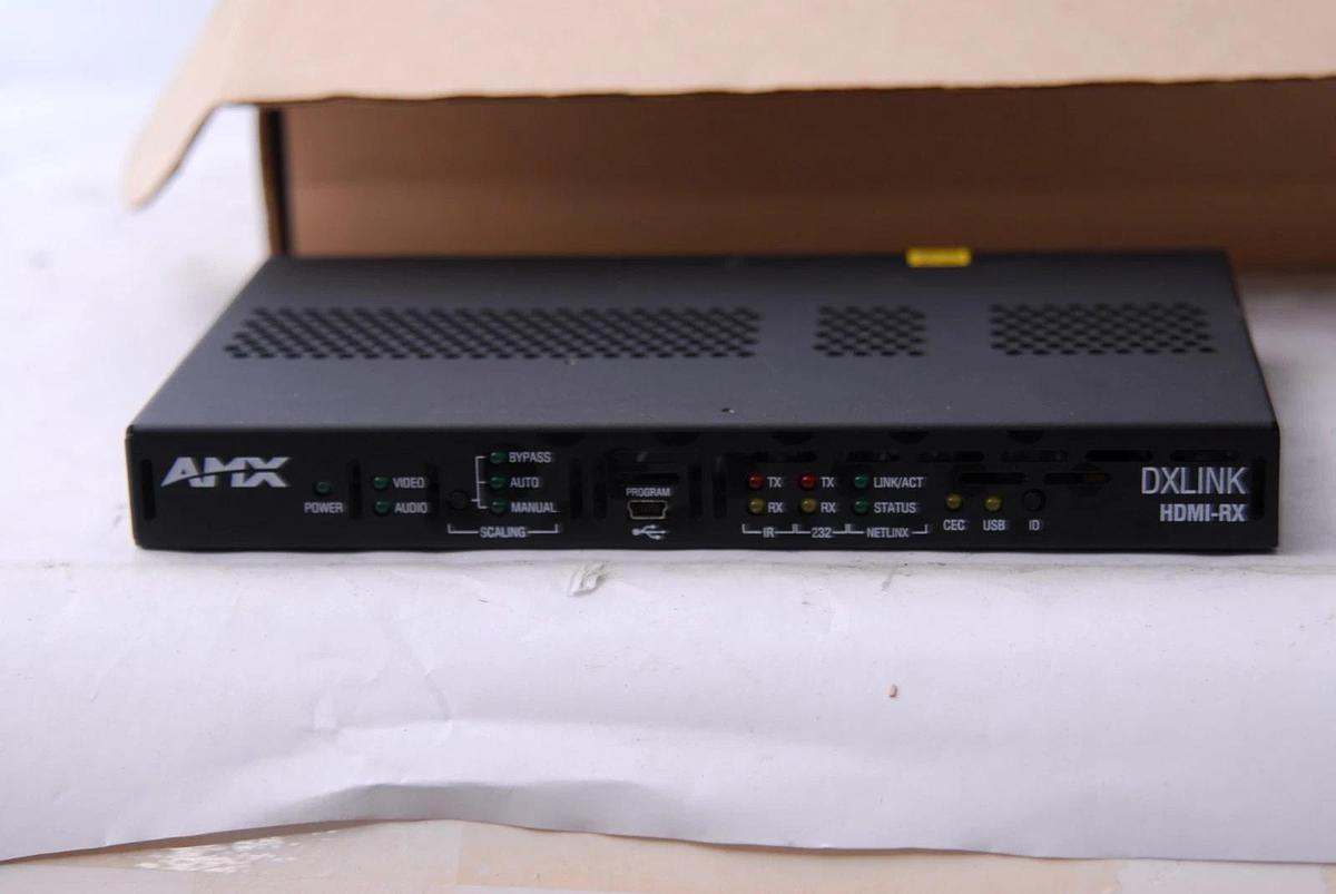 Used AMX DXLINK HDMI-RX New Open Box