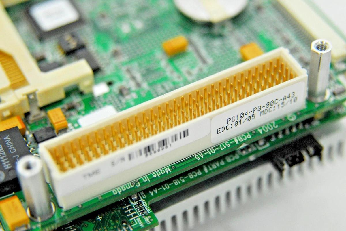 Used Toronto MicroElectronics TME PC104-P3-90C-A43 Single Board Computer (SBC)