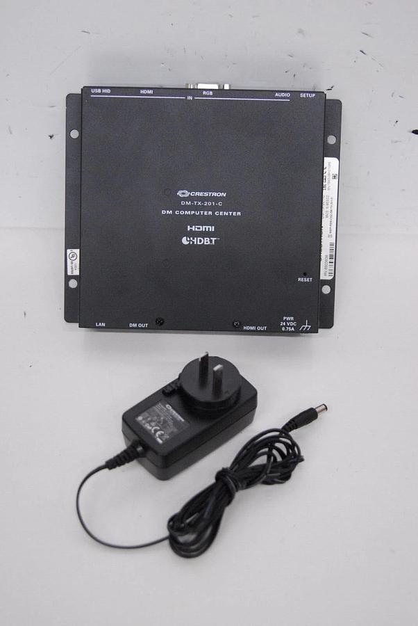 Used Crestron DM-TX-201-C DM Computer Center DigitalMedia 8G+ Transmitter 201
