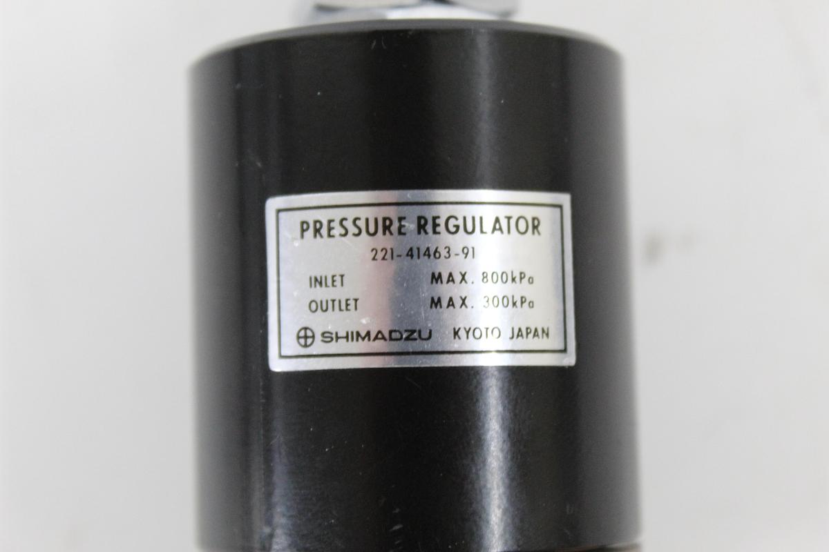 Used Shimadzu 221-41463-91 Manual Pressure Regulator Bellows Valve GC-17A