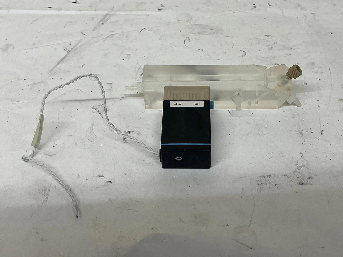 Used Burkert 6608 Solenoid Valve (00153135) W/ Custom Body