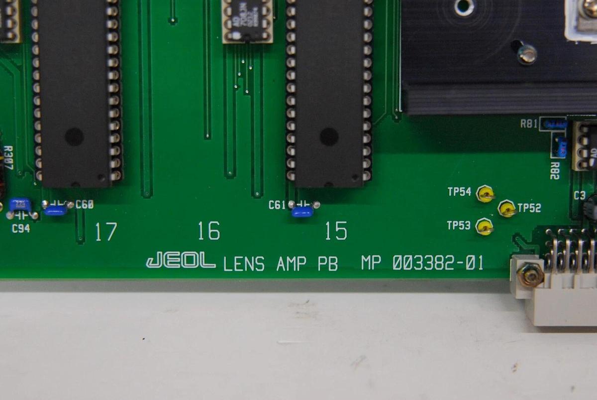 Used Jeol LENS AMP PB MP003382-01 for Jeol JEM 1230 TEM Electron Microscope