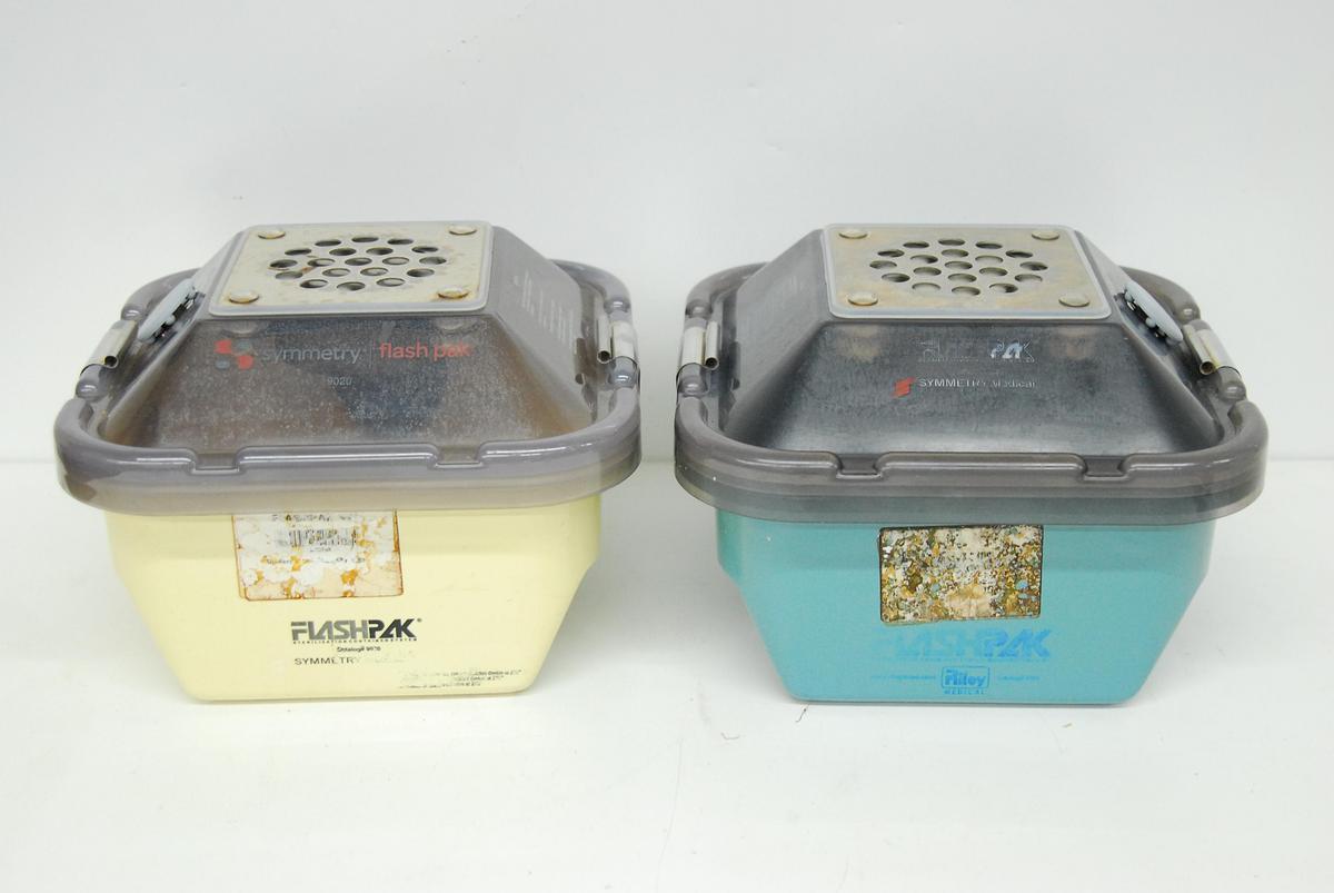 Used Symmetry Medical 9020 Sterilization Container System - Lot of 2