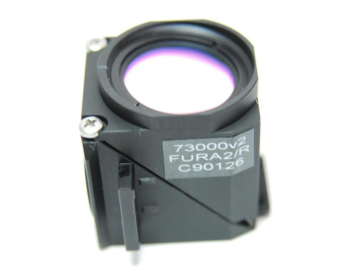 Used Zeiss 73000v2 FURA2/R C90126 Microscope Filter Cube (Axiovert 200)