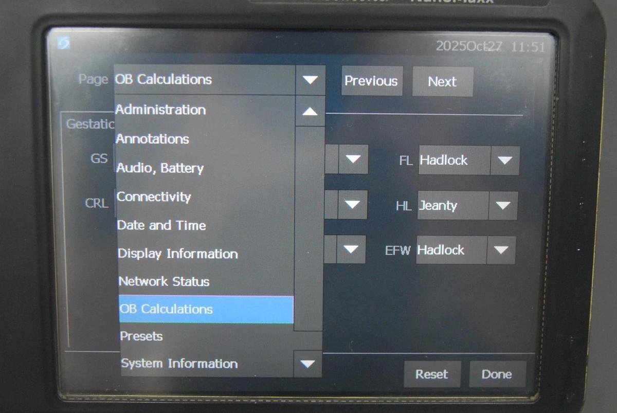 Used FujiFilm SonoSite NanoMaxx P1111-46R Ultrasound System W/ P09823-20 Power Supply