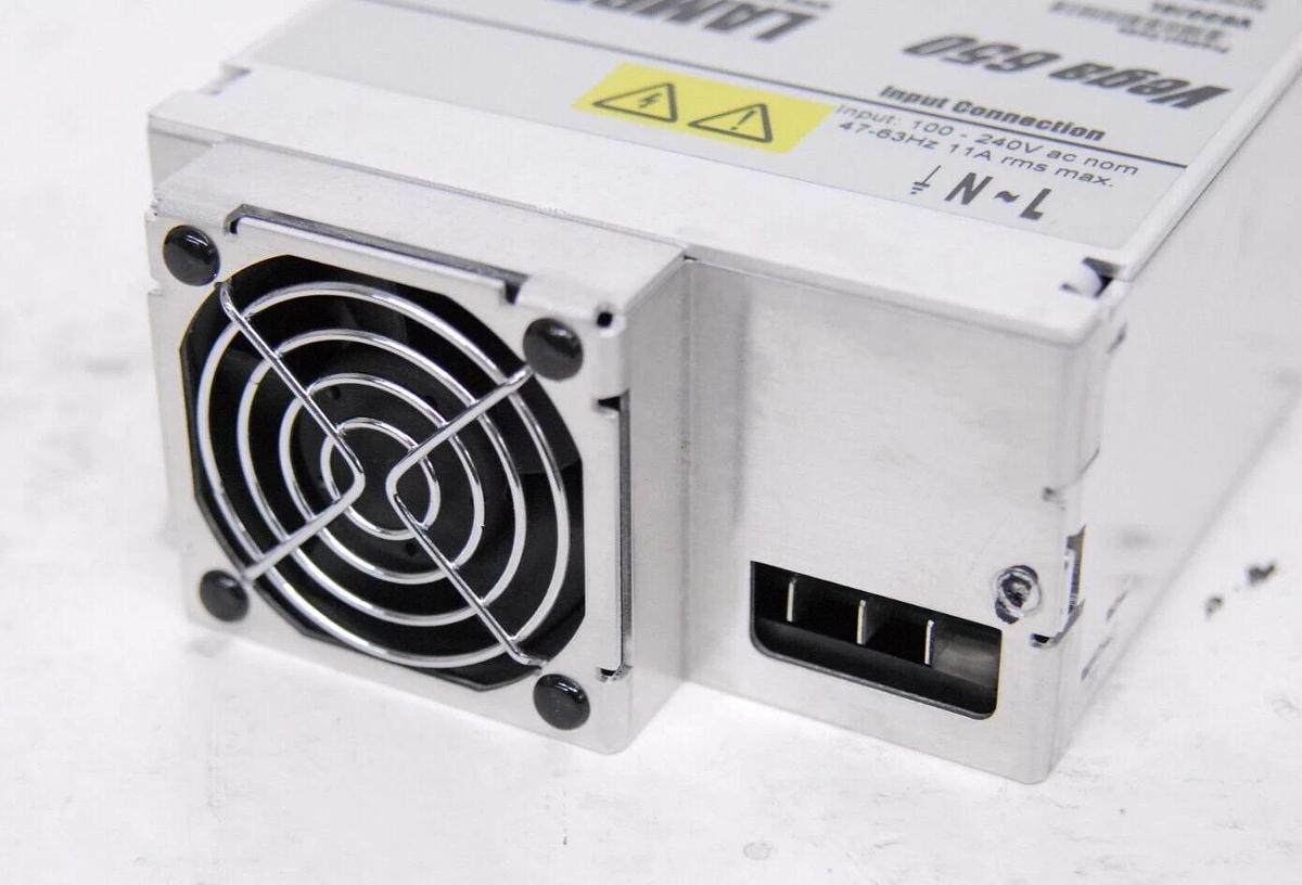 Used Lambda Vega 650 V600J6L Power Supply 24V 25A/6A (Modules E5H, B5)