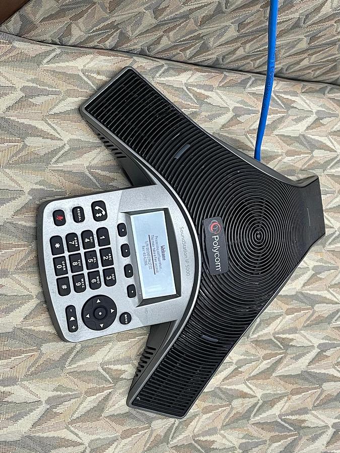 Used Polycom Soundstation IP 5000 Conference Phone VOIP