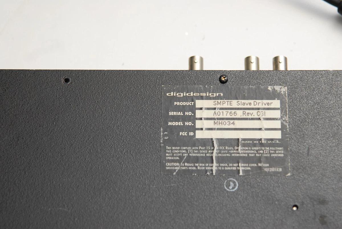 Used Digidesign Lot ADAT Bridge 24 x2, SSD Sync SMPTE, USD Universal Sync