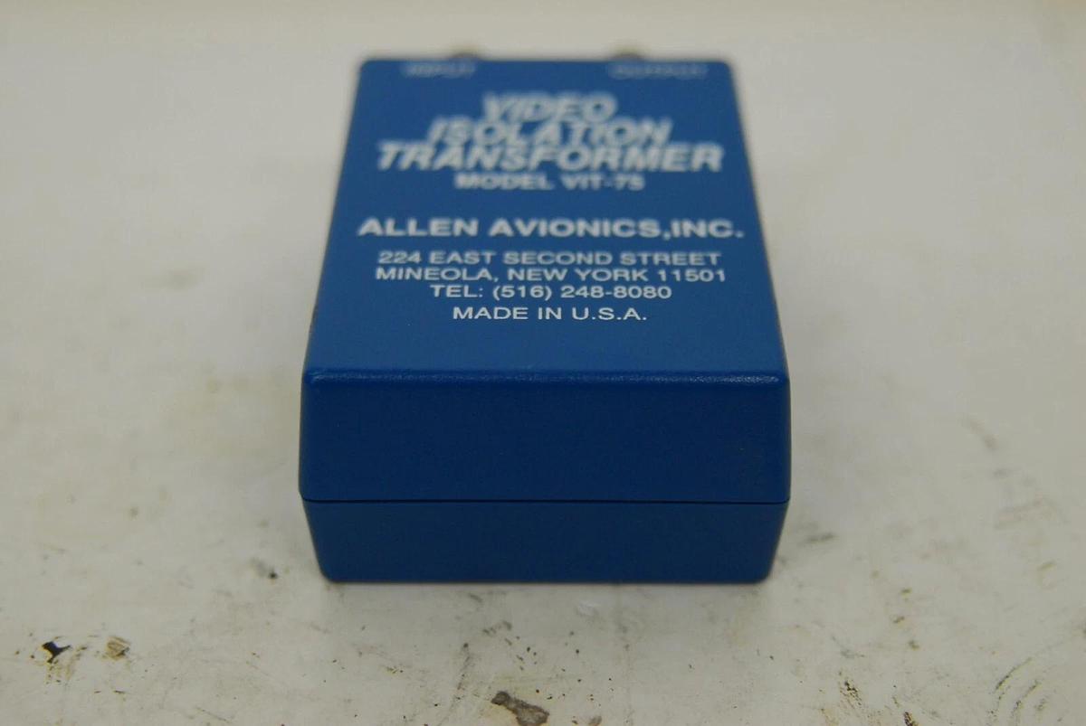 Used Alan Avionics VIT-75 Video Isolation Transformer