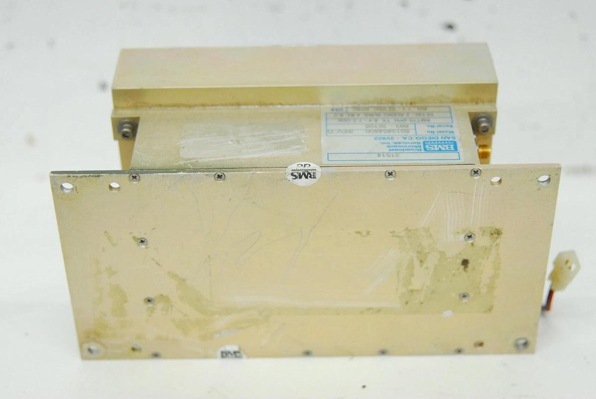 Used BMS 8013454800 BMT75-9PN TX 6.4-7.2 GHz Transmitter