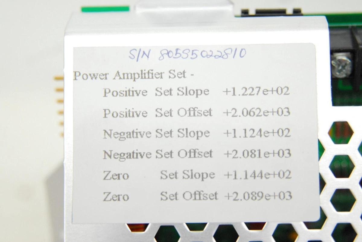 Used Applied Biosystems N8059024 TEC Power Amp (ABI 7000 PCR)