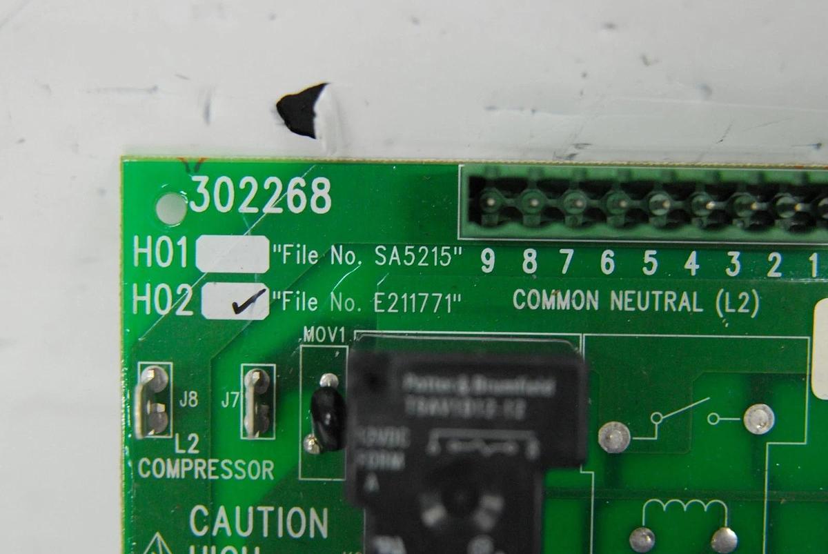 Used Interlogic 302268 H02 E211771 P/S Board (Power Supply Board)