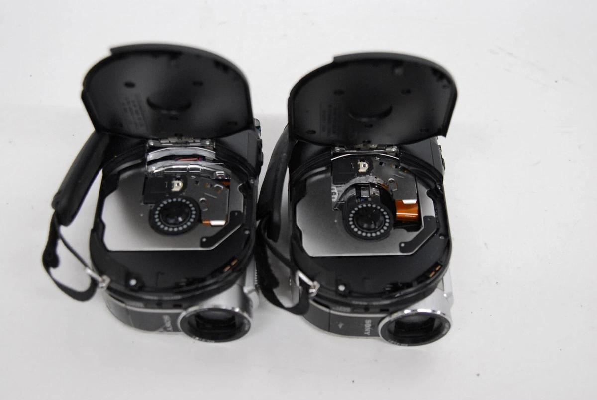 Used Sony DCR-DVD650 DVD Flash Media Camcorder - Read Description - Lot of 2 27242763111