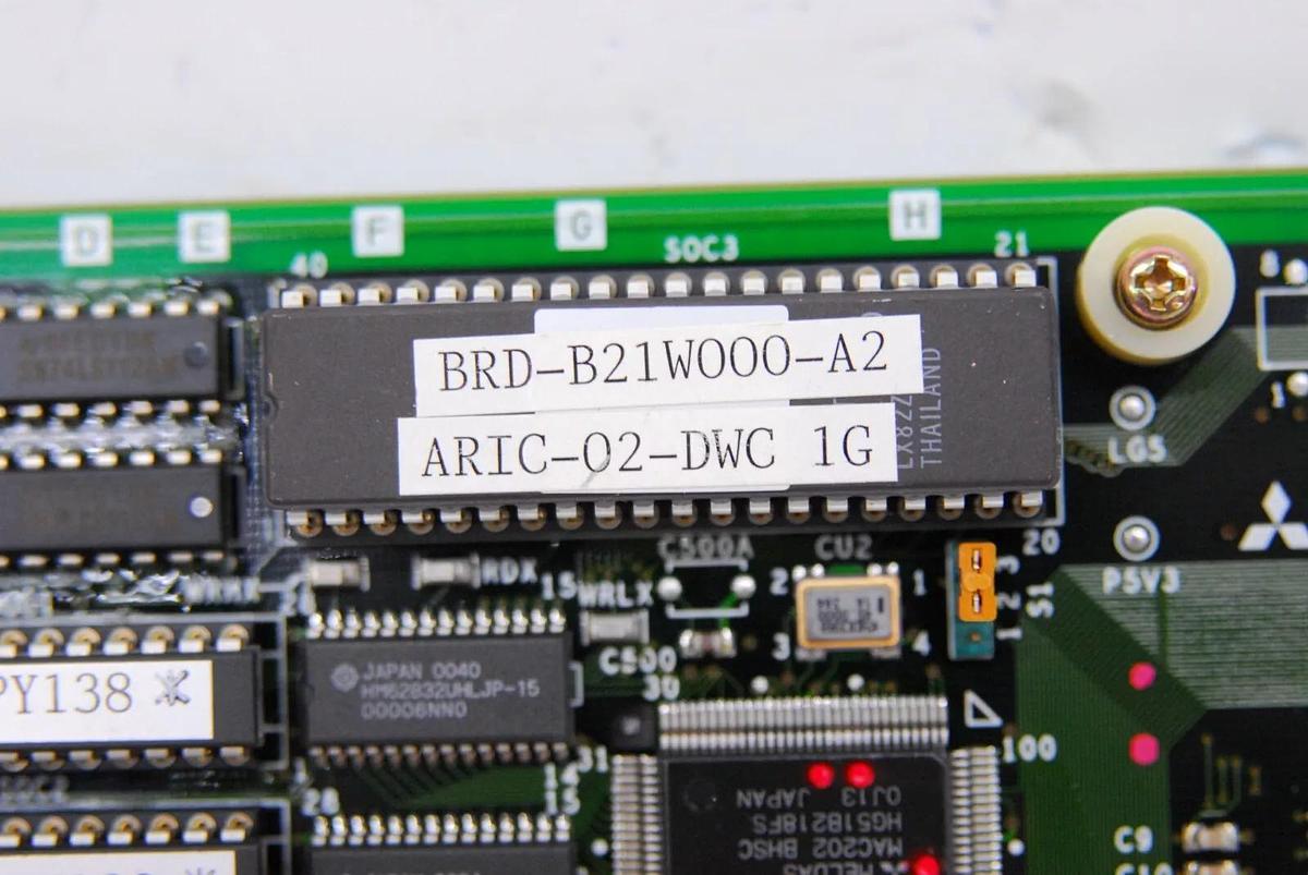 Used Mitsubishi ARIC-02-DWC BY171A647G51A Circuit Board (RA-90 Wire EDM)