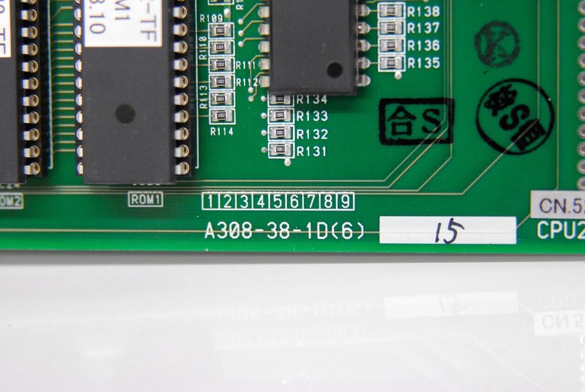 Used Rigaku A308-38-1D(6) 5270L831 CPU2-TF Circuit Board - Ultima-III