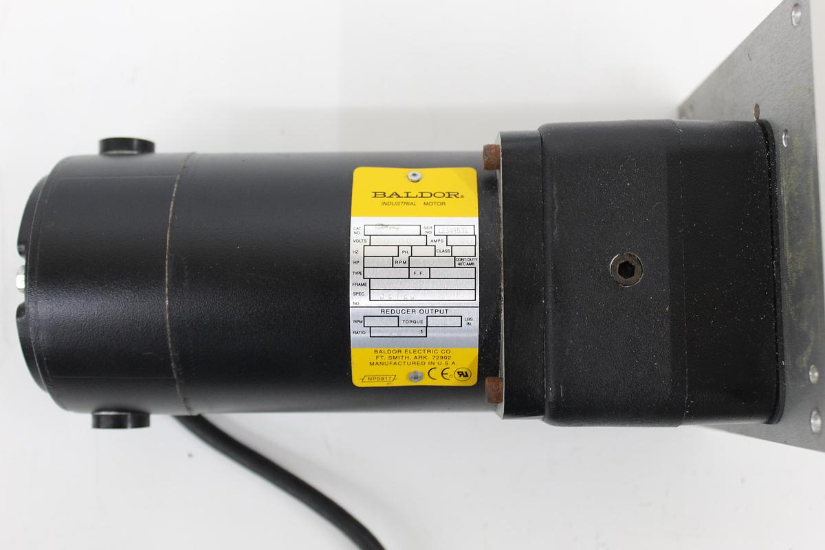 Used Baldor 32720 DC Gearmotor 90V 1725RPM 1/12HP 20:1