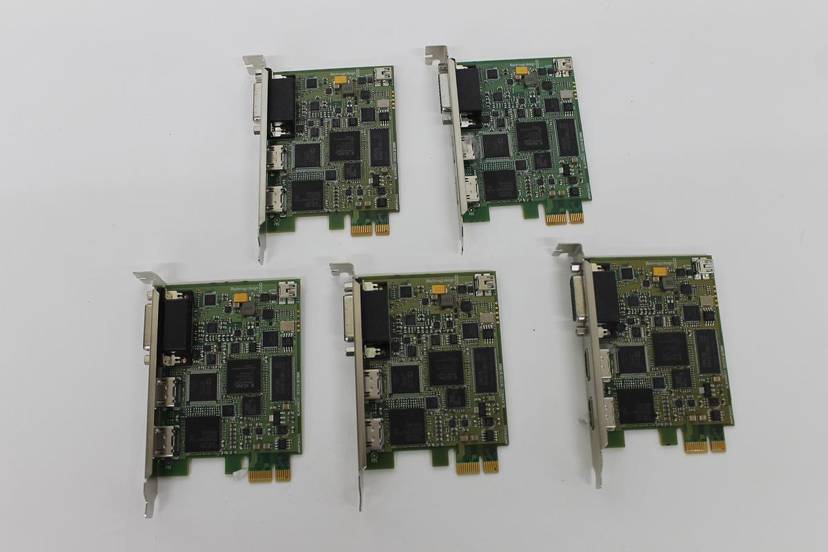 Used Blackmagic Design BMDPCB41G1 Intensity Pro Capture Card LOT OF 5