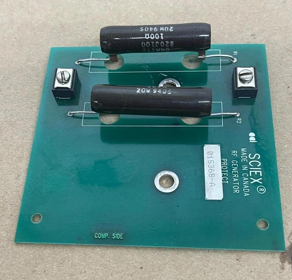 Used Perkin Elmer Sciex 015368-A RF Generator Protect Board (Elan 6000 ICP)