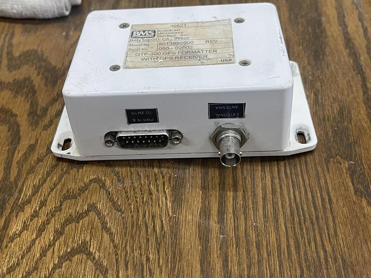 Used Broadcast Microwave Services GFT-300 GPS Formatter w/ GPS Receiver