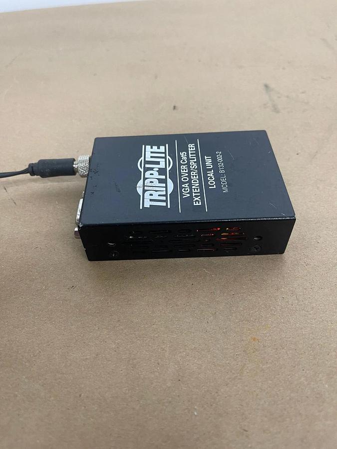 Used Tripp Lite B132-002-2 VGA over Cat5 Extender Mounting Hardware