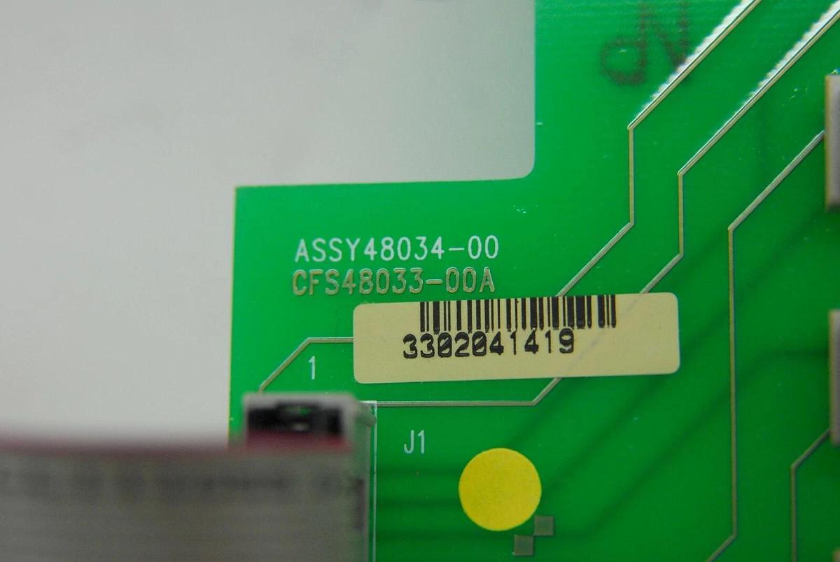 Used Beckman DU 530 - 48034-00 48033-00A Button Board