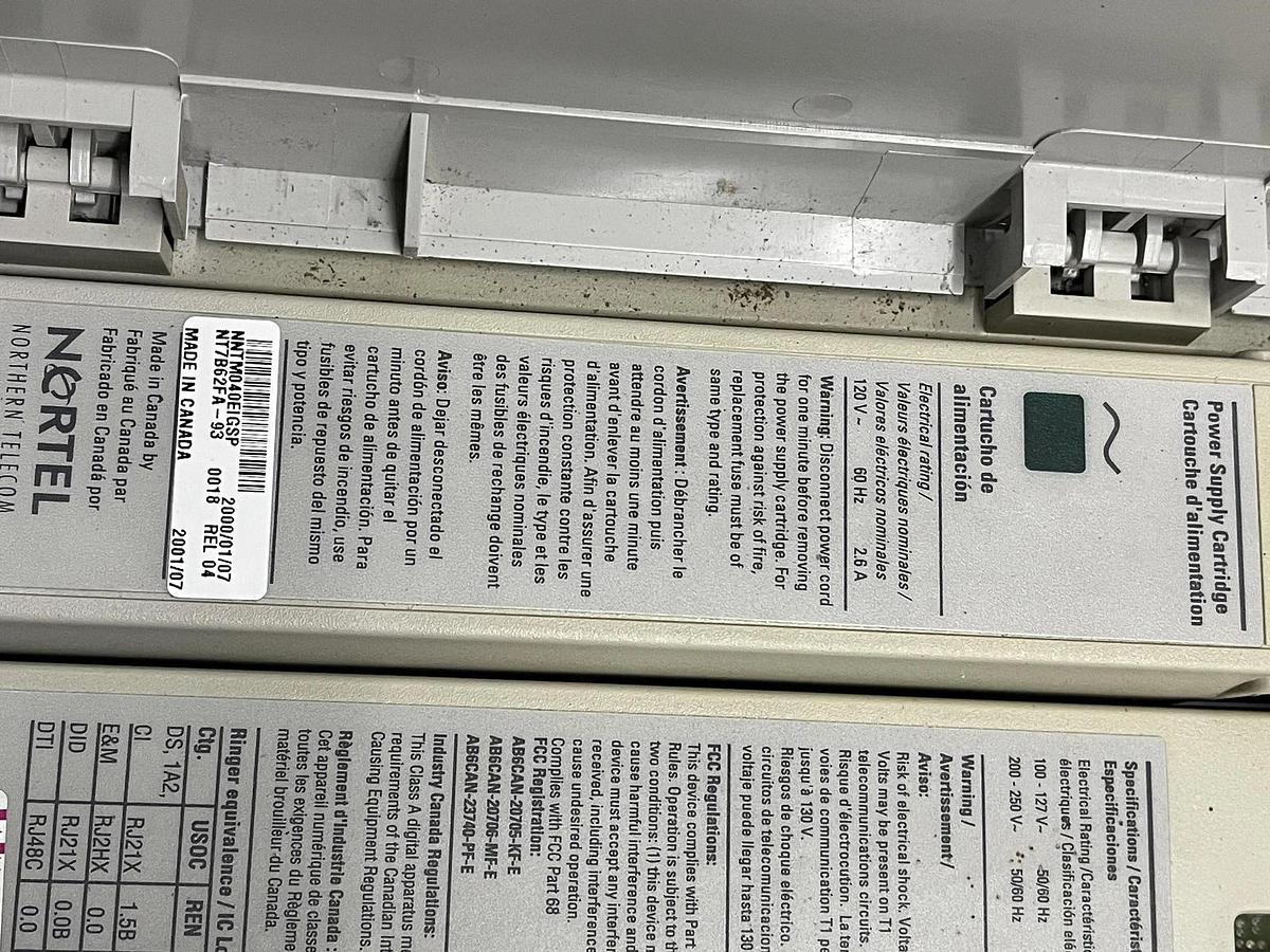 Used Nortel Norstar-Plus Modular ICS NT7B53FA-93