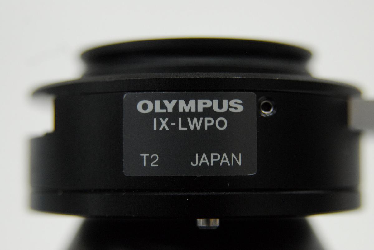 Used Olympus IX-LWUCD LWD Condenser W/ DPA20/40 DIC60 Prisms, IX-LWPO POL Attachment