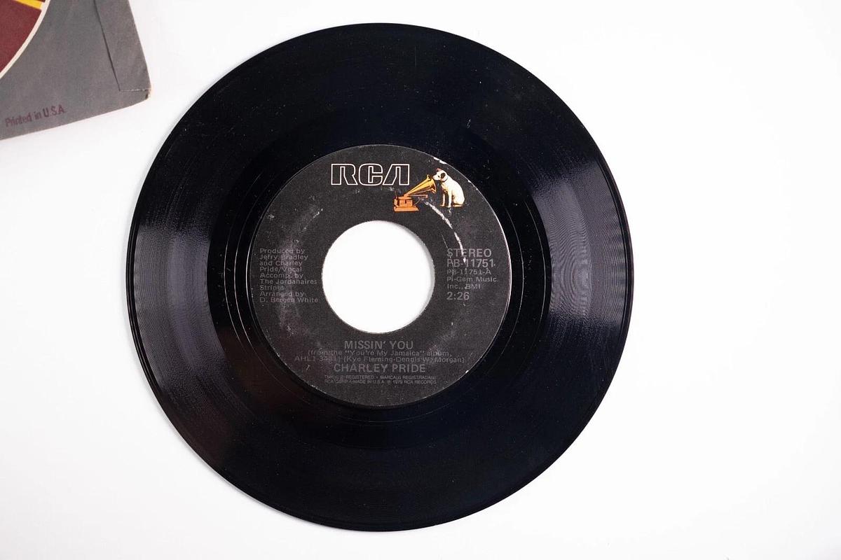 Used Charley Pride Heartbreak Mountain, Missin' You 45 Record