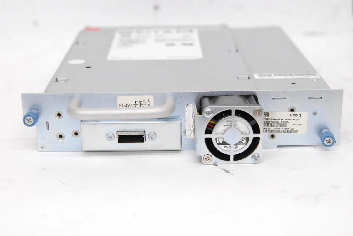 Used HP AH562A 445891-001 MSL2024/4048/8096 Ultr 920 SAS Tape Drive LTO 3