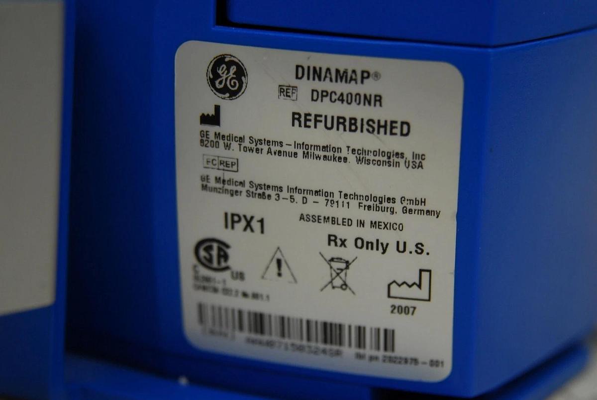Used GE Dinamap ProCare 400 (DPC400NR) W/ Power Adapter- READ DESCRIPTION