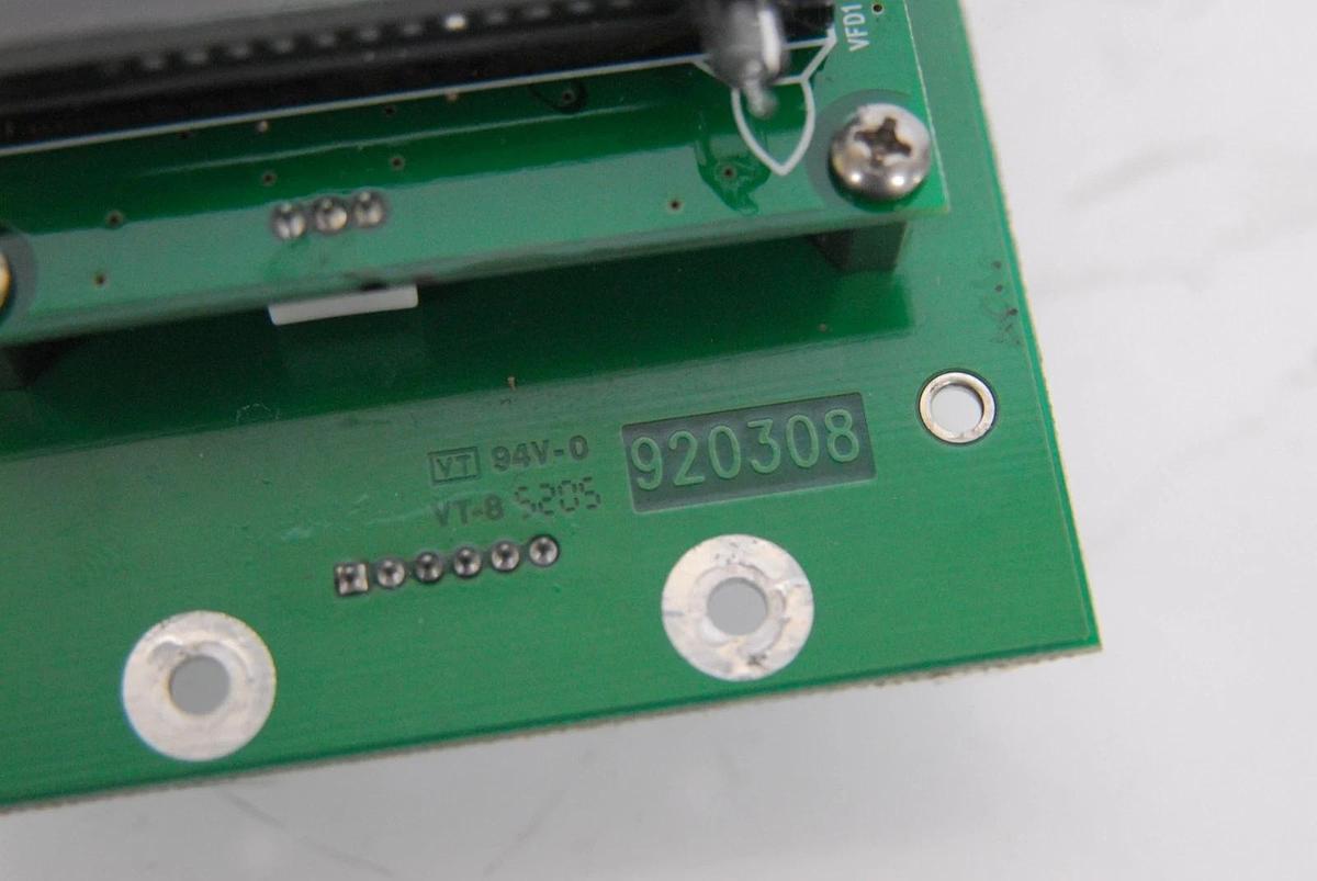 Used Kendro 305172H01 920308 Display Control Board (Noritake GU128X64-800A Display)